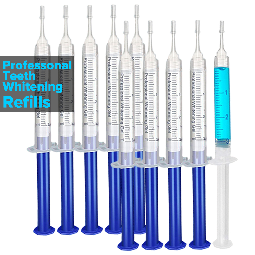 Teeth Whitening Gel Refill Syr - Teeth Whitening Bleaching Kit review and price